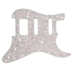 PICKGUARD FOR FENDER AMERICAN DELUXE STRATOCASTER WHITE PEARL