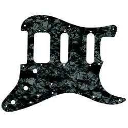 PICKGUARD FOR FENDER AMERICAN DELUXE STRATOCASTER BLACK PEARL