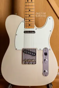 2007 FENDER JAPAN 71 VINTAGE REISSUE ASH TELECASTER BLONDE WHITE GUITAR - MIJ