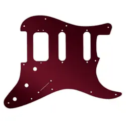 STRATOCASTER RED MIRROR