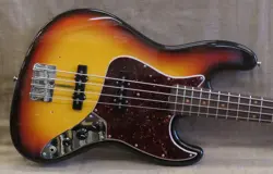 FENDER NEW AMERICAN VINTAGE '64 JAZZ BASS USED ELECTRIC BASS  2013