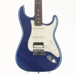 FENDER AMERICAN ULTRA STRATOCASTER HSS COBRA BLUE USED ELECTRIC GUITAR  2020