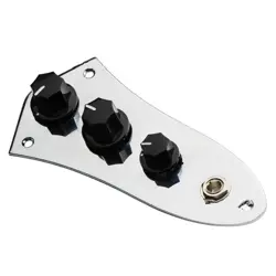 6.5MM PRE-WIRED CONTROL WIRED PLATE POTENTIOMETER FOR FENDER JAZZ BASS GUITAR R