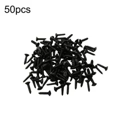 50PACK ELECTRIC GUITAR BASS PICKGUARD MOUNTING SCREWS FOR FENDER STRAT/TELE C