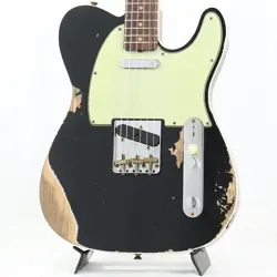 FENDER CS 2024 TM 1960 TELECASTER CUSTOM HEAVY RELIC (AGED BLACK) SN.CZ576720