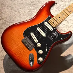 FENDER PLAYER STRATOCASTER PLUS TOP MAPLE FINGERBOARD AGED CHERRY BURST #MX22261
