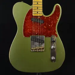 FENDER CUSTOM SHOP TELECASTER JOURNEYMAN RELIC AGED MOSS GREEN