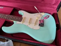 FENDER CUSTOM SHOP JEFF BECK STRATOCASTER NOS SURF GREEN - ELECTRIC GUITAR