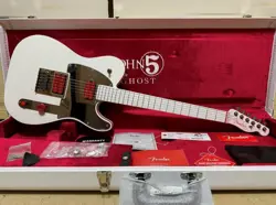 FENDER JOHN 5 GHOST TELECASTER LIMITED EDITION ALDER BODY, MAPLE NECK, MINT