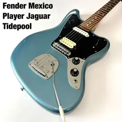 SOLD FENDER PLAYER JAGUAR TIDEPOOL