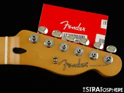 FENDER PLAYER II TELECASTER HH TELE NECK + TUNERS ROLLED EDGES 