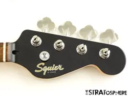 FENDER SQUIER PARANORMAL RASCAL BASS HH NECK & TUNERS 