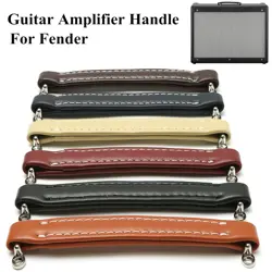 VINTAGE LEATHER STYLE GUITAR AMPLIFIER HANDLE STRAP FOR FENDER AMP INSTRUMENTS A