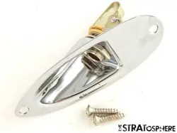 USA FENDER CUSTOM SHOP SWEETWATER SELECT STRAT OUTPUT JACK CHROME GUITAR PARTS