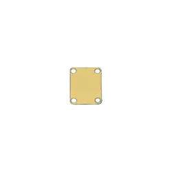 FENDER 4 SCREW NECK PLATE GOLD