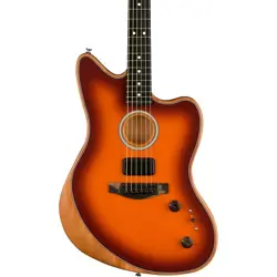 FENDER ACOUSTASONIC JAZZMASTER ACOUSTIC-ELECTRIC GUITAR TOBACCO SUNBURST