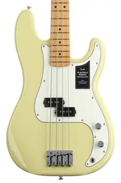 FENDER PLAYER II PRECISION BASS - HIALEAH YELLOW WITH MAPLE FINGERBOARD
