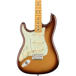 FENDER AMERICAN ULTRA STRATOCASTER MAPLE FB LEFT-HANDED GUITAR MOCHA BURST