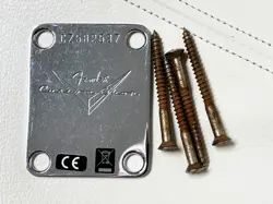 FENDER CUSTOM SHOP JOURNEYMAN RELIC 1959 STRATOCASTER NECK PLATE CZ582537