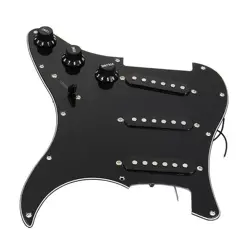 LOADED ELECTRIC GUITAR PICKGUARD PREWIRED PICKGUARD SPARE PARTS FOR FENDER STRAT