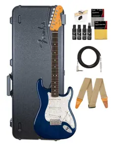 NEW FENDER CORY WONG STRATOCASTER SAPPHIRE BLUE TRANSPARENT W/CASE