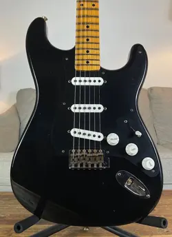 2024 FENDER CUSTOM SHOP '56 JOURNEYMAN STRATOCASTER BLACK ~ W/MODERN 