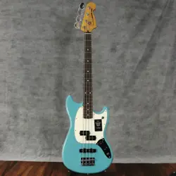 FENDER MEXICO / PLAYER II MUSTANG BASS PJ ROSEWOOD FINGERBOARD AQUATONE BLUE
