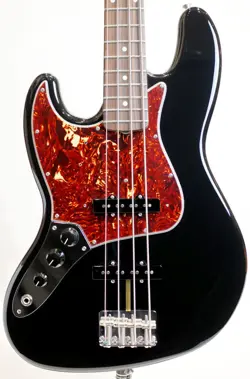 FENDER CUSTOM SHOP BUILD 1962 JAZZ BASS NOS LH BLK MH *IX850