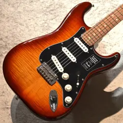 FENDER PLAYER STRATOCASTER  PLUS TOP PAU FERRO  TOBACCO