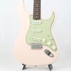 FENDER CS VINTAGE CM 1959 STRATOCASTER TIME CAPSULE FADED SHELL PINK SN.R141757