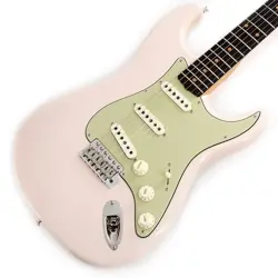 FENDER CS VINTAGE CM 1959 STRATOCASTER TIME CAPSULE FADED SHELL PINK S/N R141663