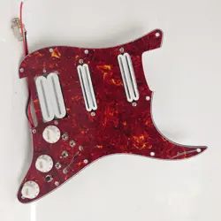 SSH PREWIRED LOADED PICKGUARD WITH HUMBUCKER PICKUP FOR FENDER STRAT GUITAR