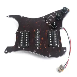 FOR FENDER GUITAR PREWIRED LOADED PICKGUARD COIL SPLITTING HSH AINICO 5 PICKUPS