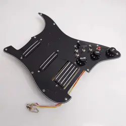 FOR FENDER GUITAR PREWIRED LOADED PICKGUARD SET,COIL SPLITTIN HUMBUCKER PICKUPS