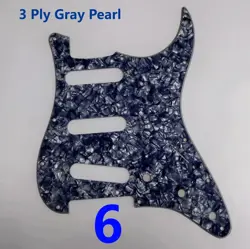 FOR FENDER GUITAR PREWIRED LOADED PICKGUARD SSS ALNICO 5 SINGLE COIL PICKUPS SET