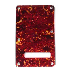 MUSICLILY VINTAGE TORTOISE BACK PLATE FOR FENDER STANDARD STRAT ST MODERN GUITAR