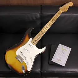 FENDER CUSTOM SHOP 50'S STRATOCASTER HEAVY RELIC 2-COLOR SUNBURST SN. R141579