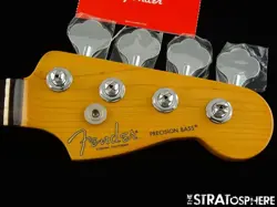 FENDER AMERICAN PROFESSIONAL II PRECISION P BASS NECK + TUNERS, '63 C ROSEWOOD!