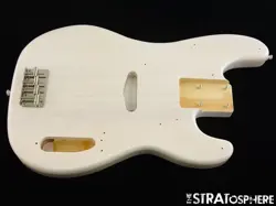 FENDER SQUIER 50S CLASSIC VIBE PRECISION P BASS BODY + HARDWARE WHITE BLONDE