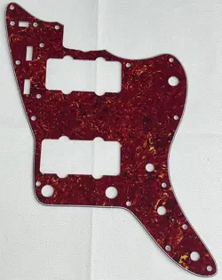 RED TORTOISE FOR FIT FENDER AMERICAN VINTAGE 62 JAZZMASTER GUITAR PICKGUARD