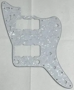 WHITE PEARL FOR FIT FENDER AMERICAN VINTAGE 62 JAZZMASTER STYLE GUITAR PICKGUARD