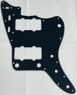 BLACK 3-PLY FOR FIT FENDER AMERICAN VINTAGE 62 JAZZMASTER STYLE GUITAR PICKGUARD