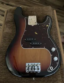 OFFICIAL FENDER AMERICAN PROFESSIONAL II PRECISION P BASS LOADED BODY 3TS