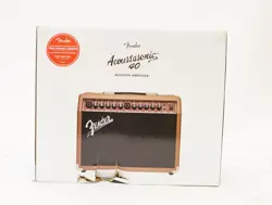 FENDER ACOUSTASONIC 40 ACOUSTIC-ELECTRIC GUITAR AMPLIFIER(120V, BROWN AND WHEAT)