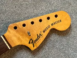 1972 FENDER MUSICMASTER GUITAR NECK ROSEWOOD
