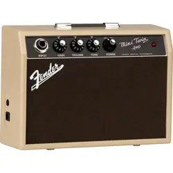 FENDER MINI '65 TWIN 1W 2X3 GUITAR COMBO AMP BLONDE LN