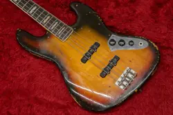 FENDER 1969 JAZZ BASS 3TS 3.99KG ELECTRIC BASS GUITAR - USED