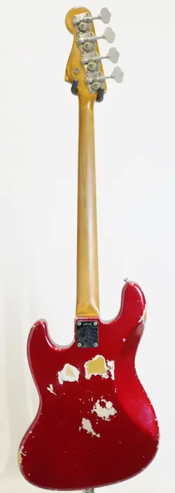 FENDER JAZZ BASS 1964 ORIGINAL CANDY APPLE RED ALDER BODY MAPLE NECK