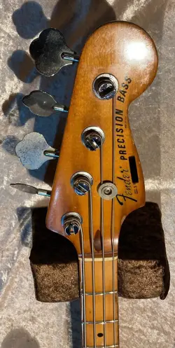 FENDER 1979 PRECISION BASS ASH BODY MAPLE FINGERBOARD USED