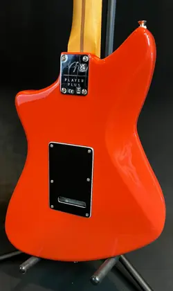 FENDER PLAYER PLUS METEORA HH ELECTRIC GUITAR FIESTA RED W/ GIG BAG